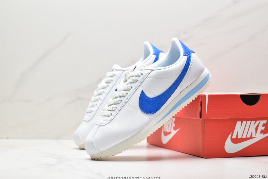 140 Nike Classic Cortez 全新配色 经典阿甘休闲跑步鞋 DN1791-102