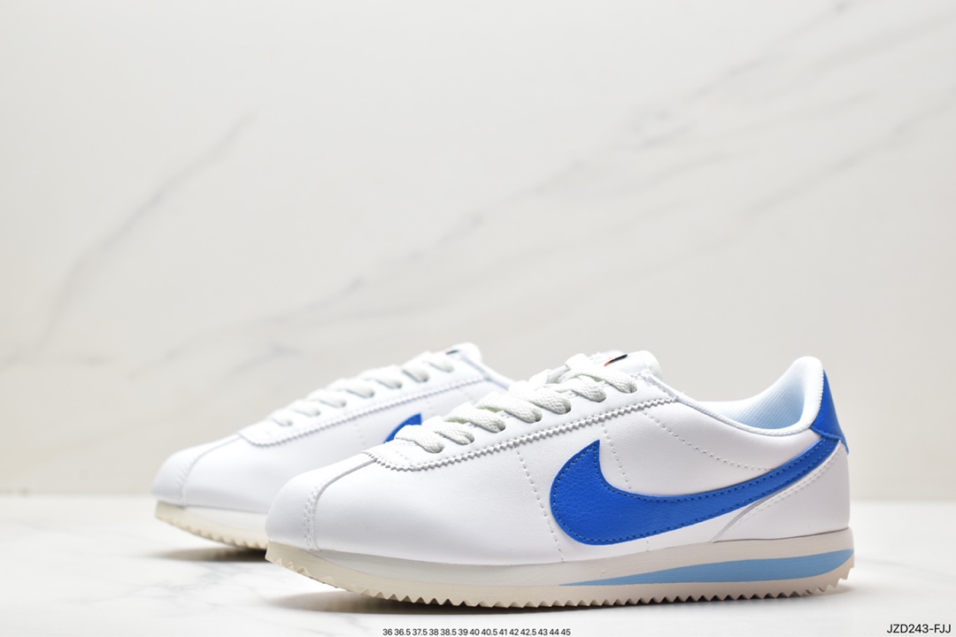 140 Nike Classic Cortez 全新配色 经典阿甘休闲跑步鞋 DN1791-102