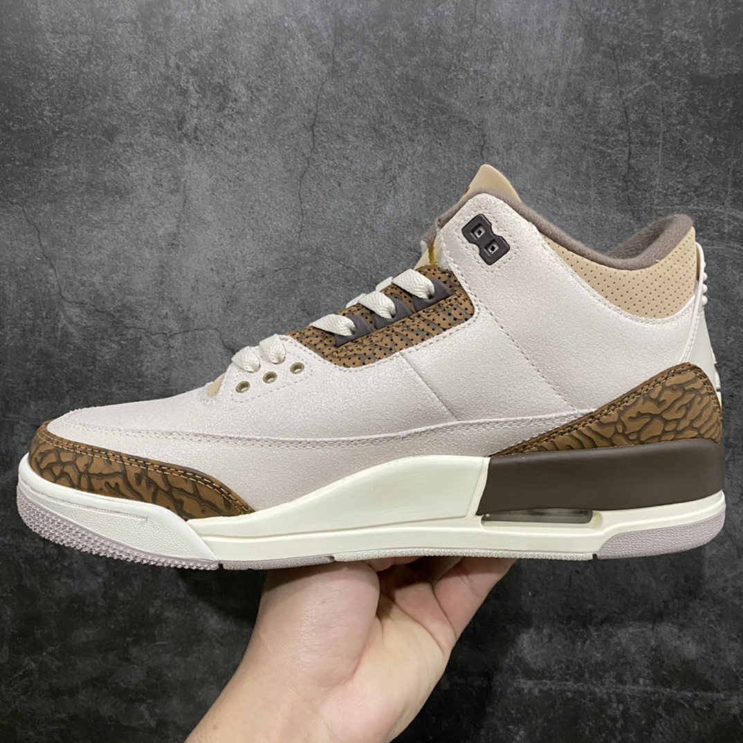 i8 version Air Jordan 3 Palomino AJ3 White Brown Mocha CT8532-102