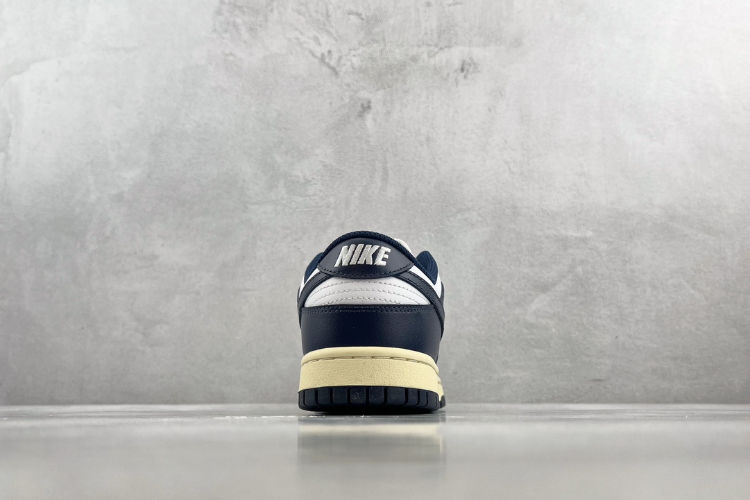 特价NikeDunkLow“MicinightNavyandWhite”海军蓝货号DD1503115尺码