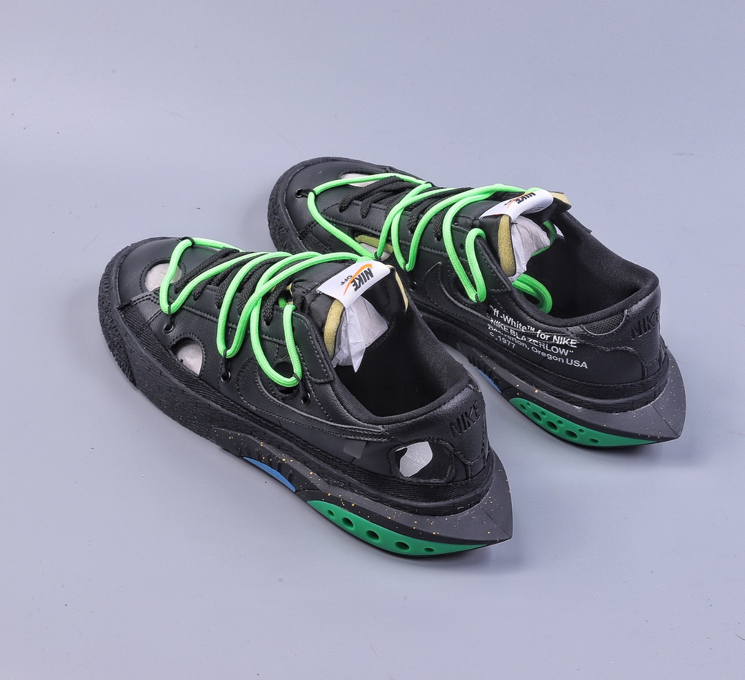 260 Off-White x Nike Blazer Low 全新OW联名开拓者解构低帮 DH7863-001