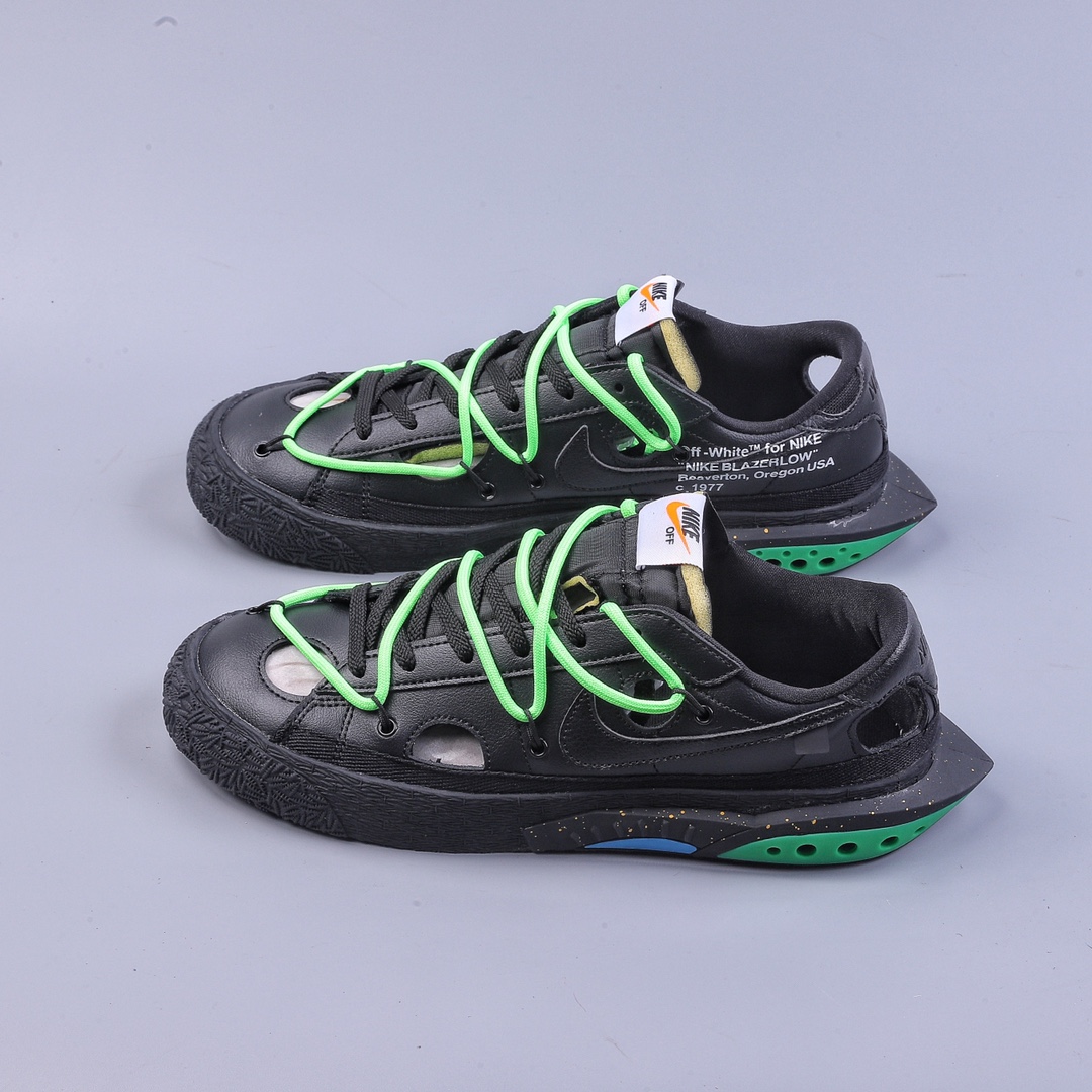 260 Off-White x Nike Blazer Low 全新OW联名开拓者解构低帮 DH7863-001