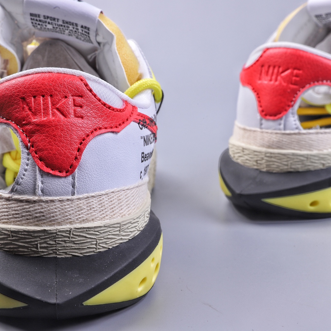 260 Off-White x Nike Blazer Low 开拓者异型解构系列低帮百搭休闲运动板鞋 DH7863-100