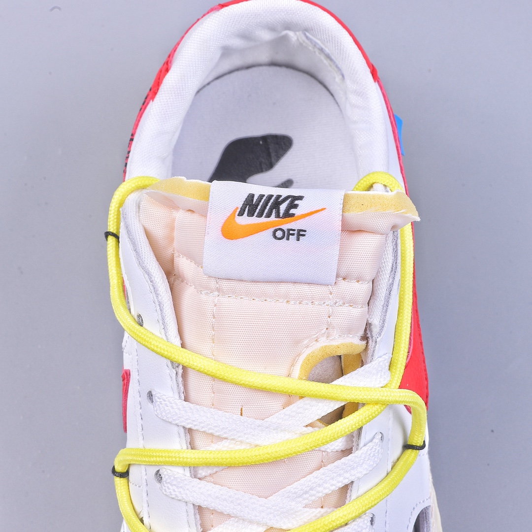 260 Off-White x Nike Blazer Low 开拓者异型解构系列低帮百搭休闲运动板鞋 DH7863-100