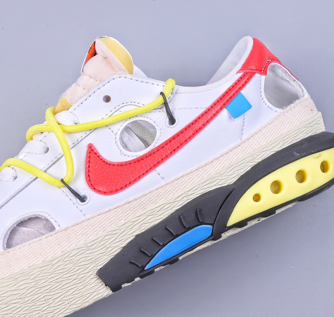 260 Off-White x Nike Blazer Low 开拓者异型解构系列低帮百搭休闲运动板鞋 DH7863-100