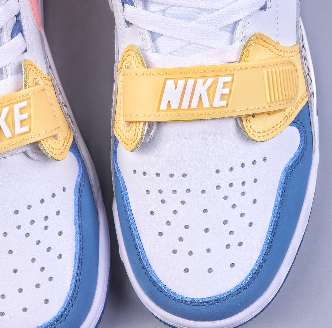 Enhanced cost-effective Air Jordan Legacy 312 white, pink, blue and yellow FD9909-161