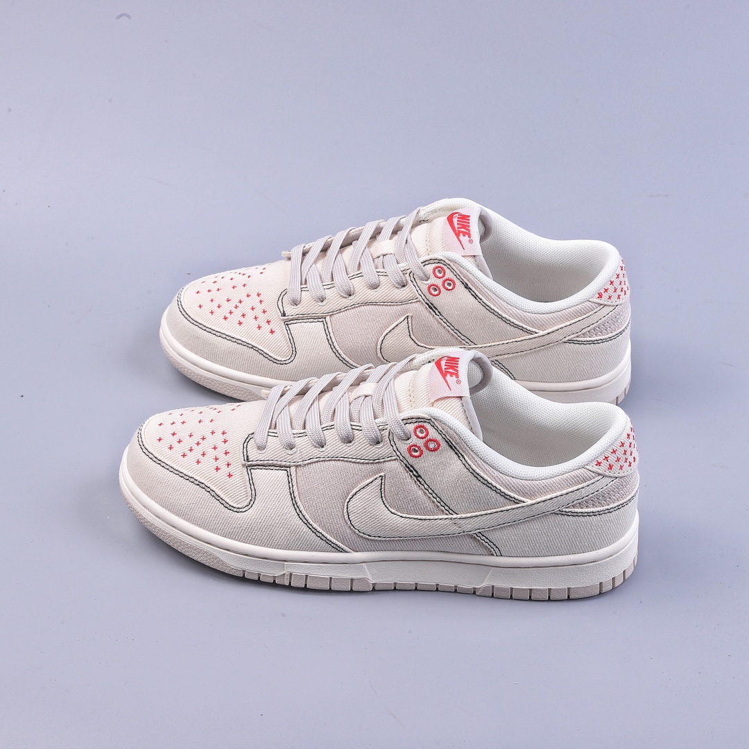 A Nike Dunk Low Bugs Bunny Beige Red DV0834-100