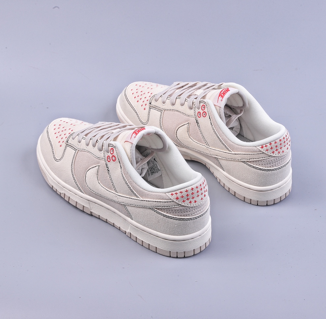 A Nike Dunk Low Bugs Bunny Beige Red DV0834-100