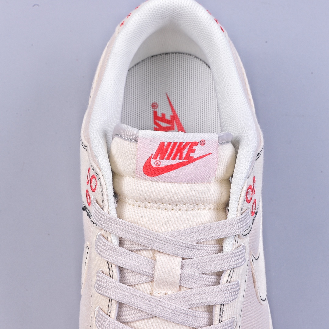 A Nike Dunk Low Bugs Bunny Beige Red DV0834-100