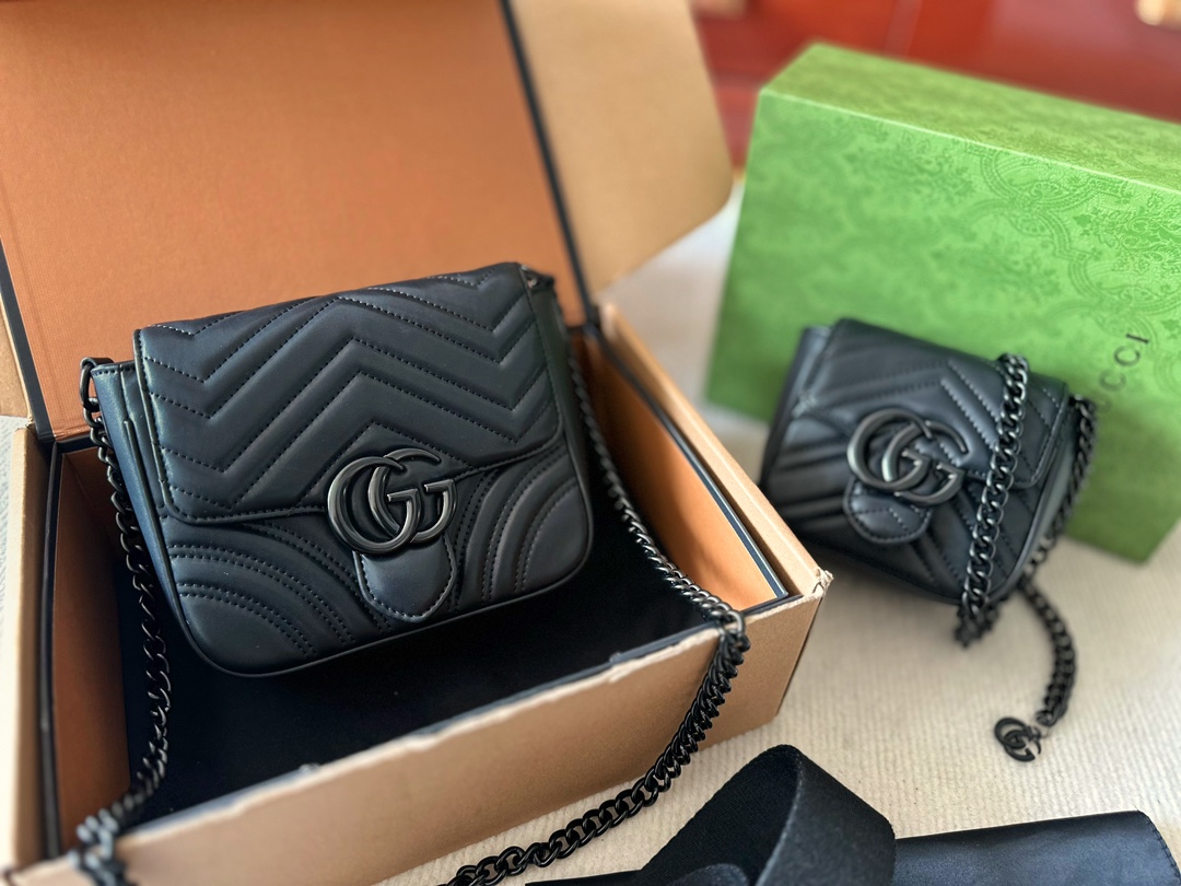 Gucci Marmont Torby typu crossbody i na ramię Ekskluzywne tanie
 Czarny Kolekcja letnia