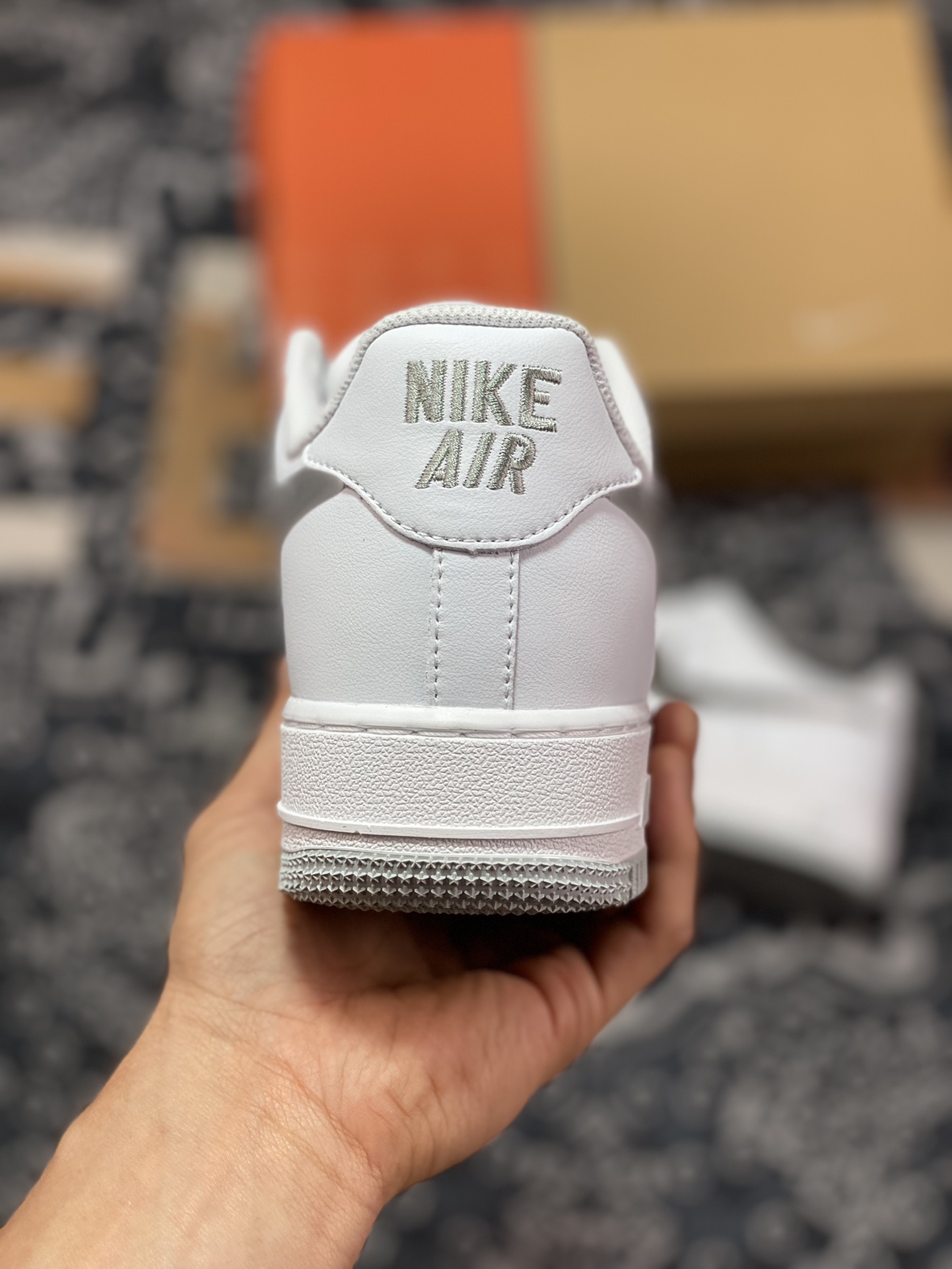 Nike Air Force 1'07 Low ”Metallic Silver” Air Force One classic low-top sneakers ”Anniversary Edition White Metallic Silver Hook” DZ6755-100