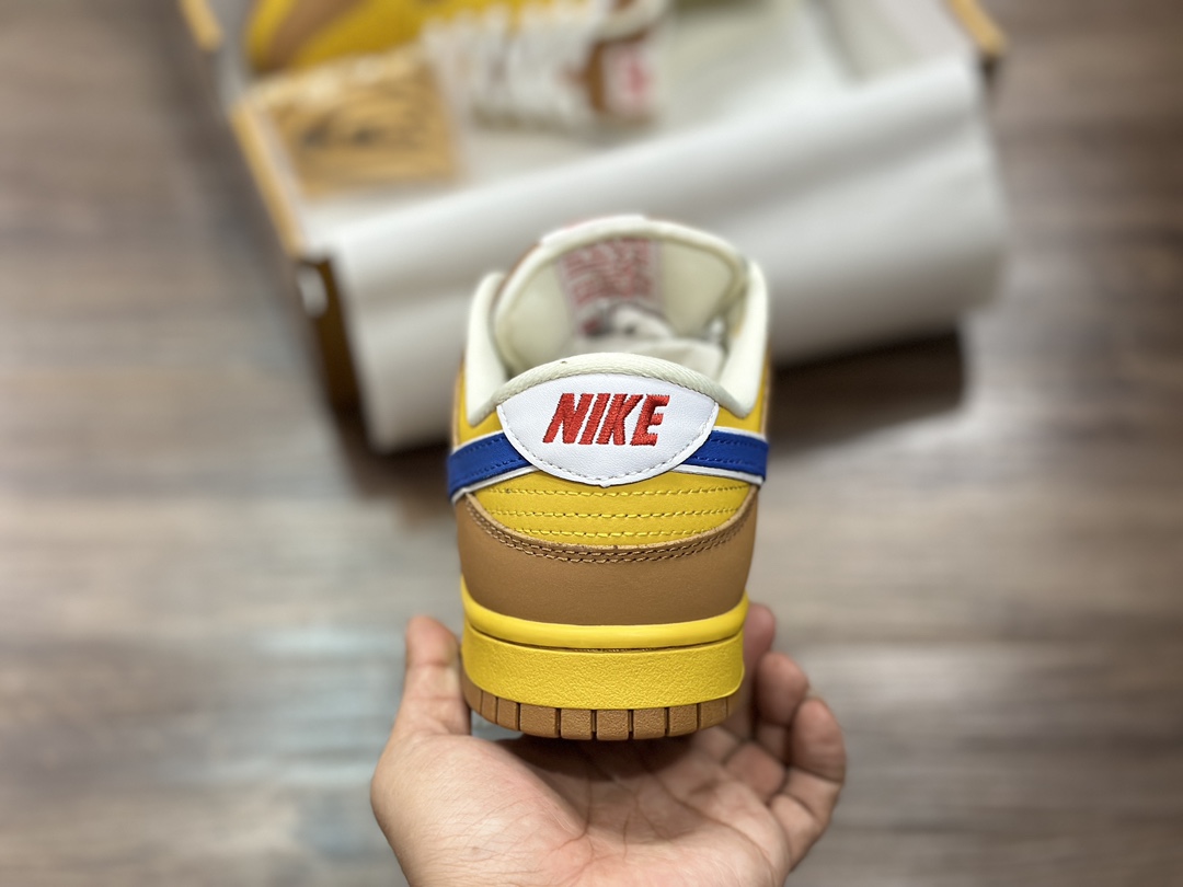 Nike Dunk Low ”Newcastle Brown Ale” TS upper foot same ”yellow beer” ultra limited color 313170-741