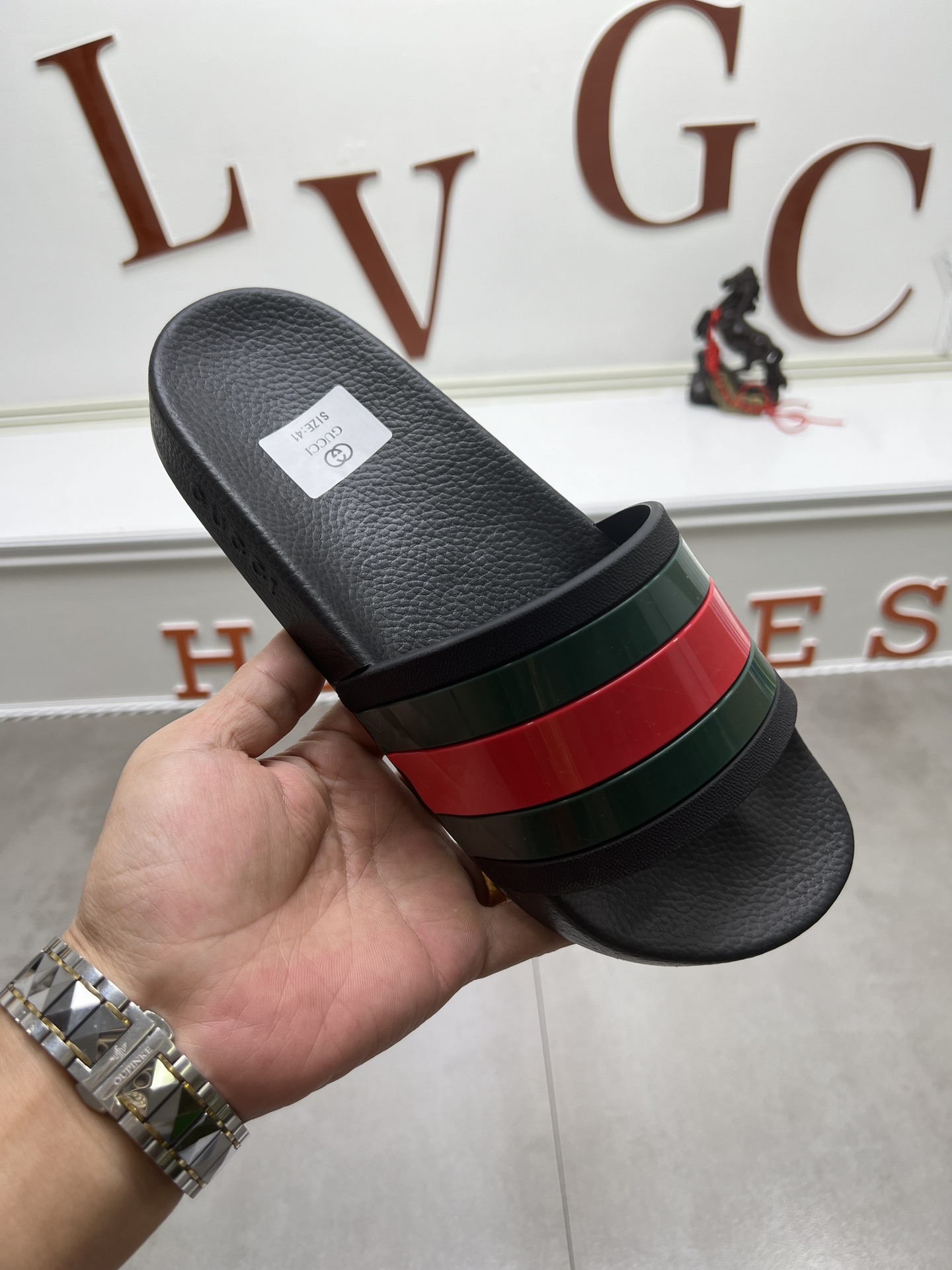 Gucci Buty Letnie kapcie Unisex