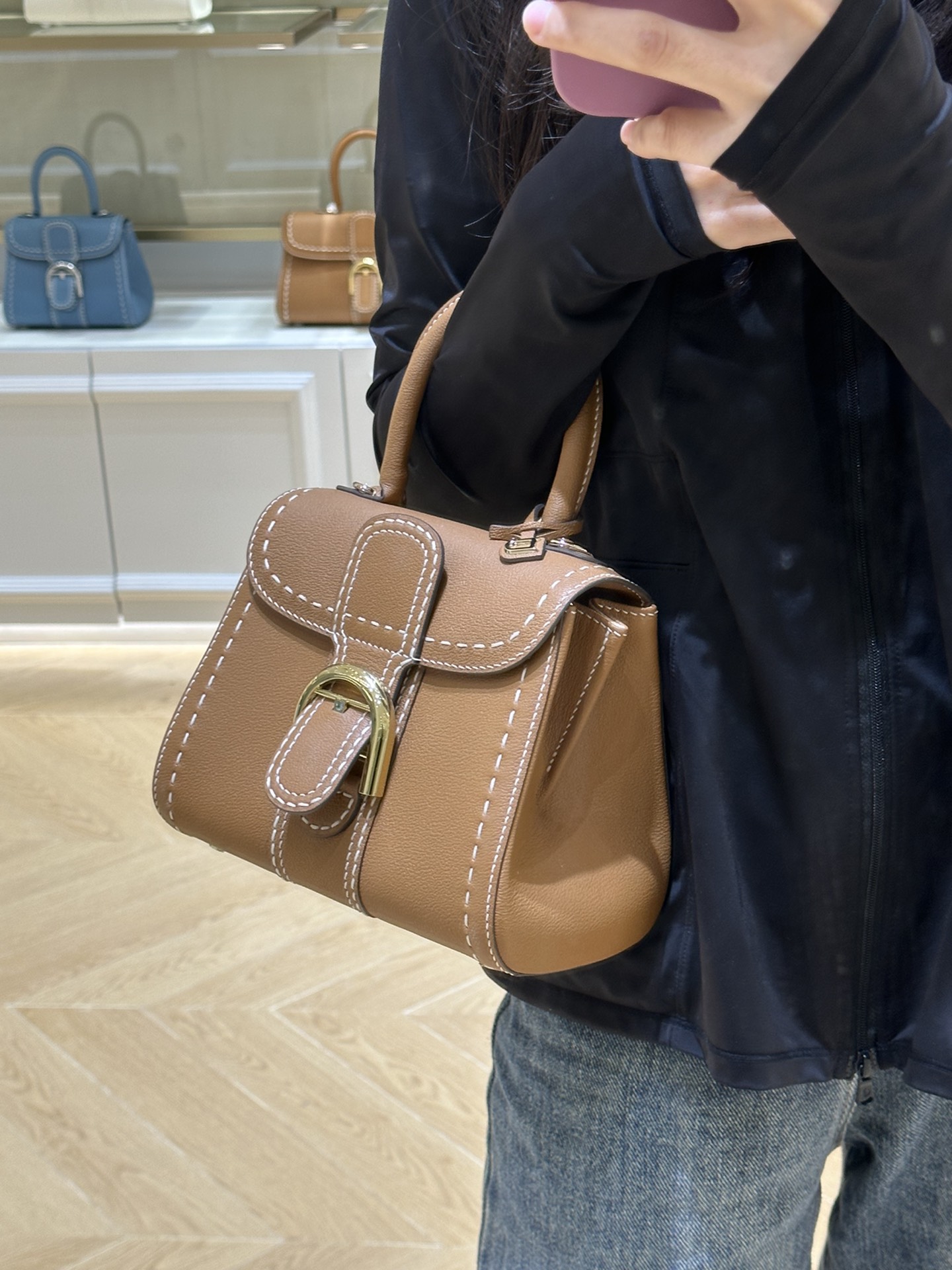 Delvaux Delvo's real-life shots...Hot-selling items are available for ordering