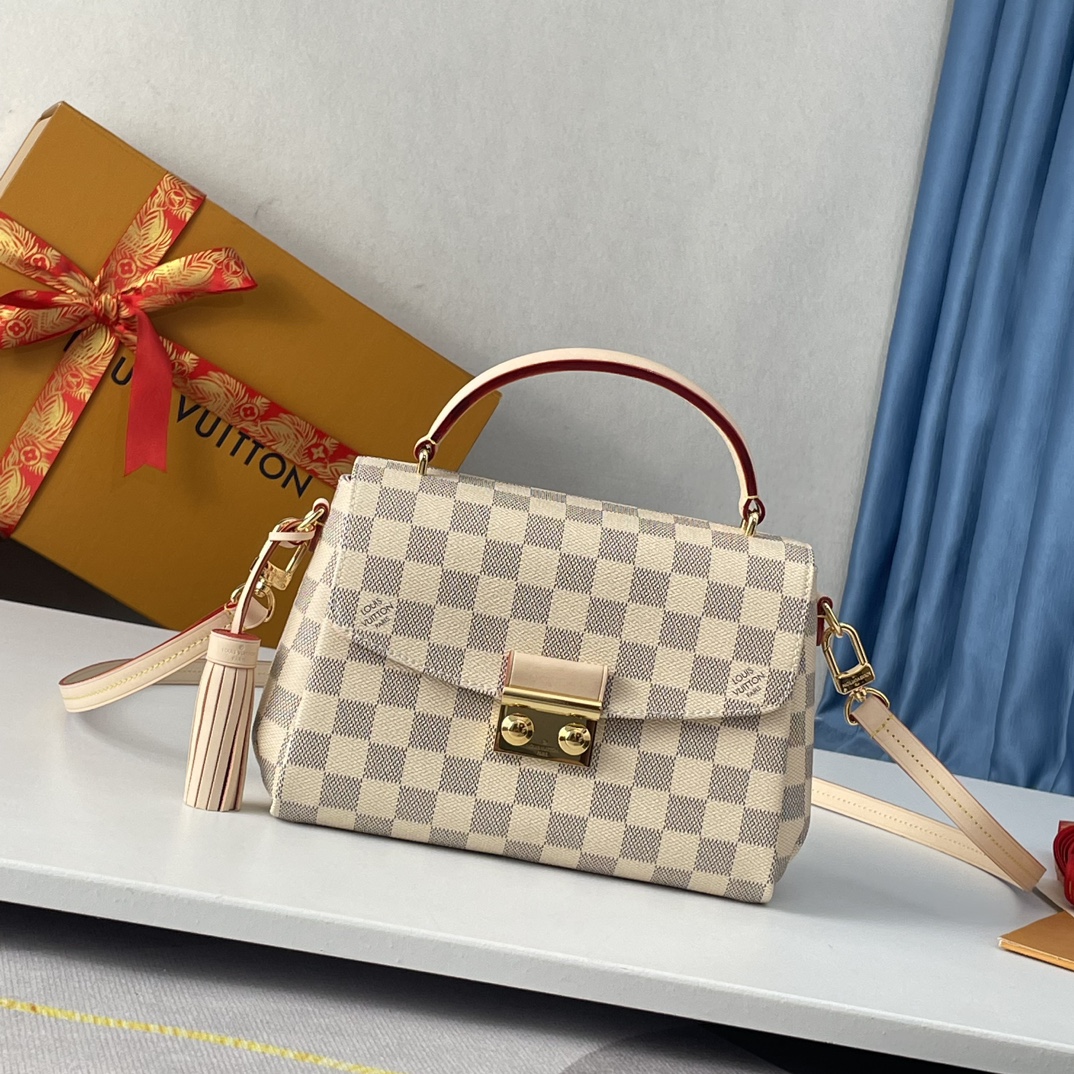 Louis Vuitton Croisette Damier Azur - Women - Handbags N41581 Damier Azur