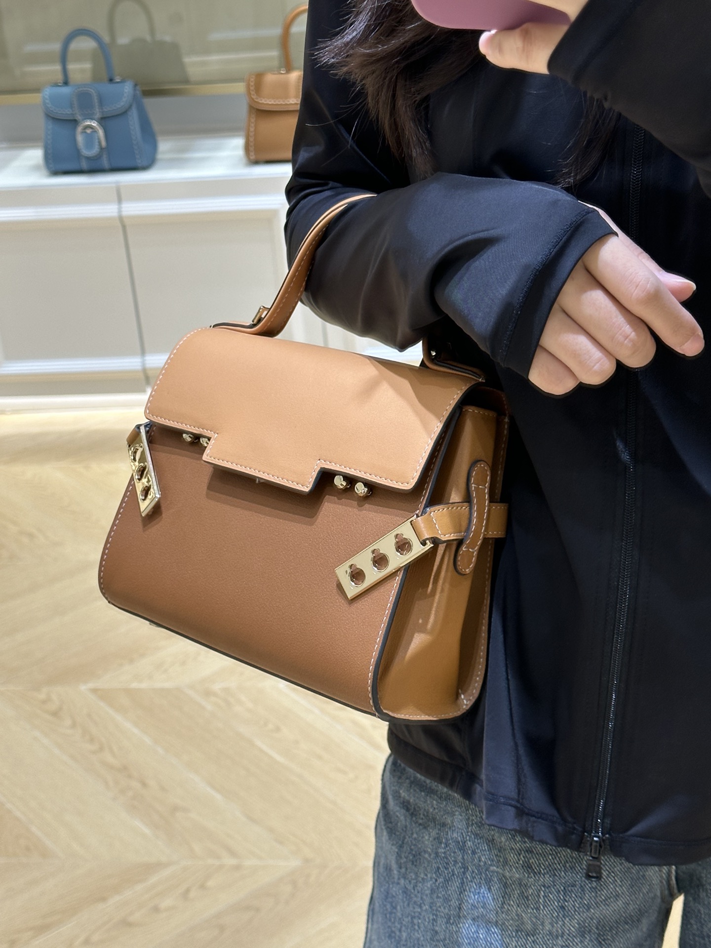 Delvaux Delvo's real-life shots...Hot-selling items are available for ordering