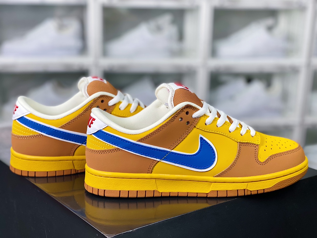 SB Dunk Low ”Newcastle Brown Ale” Dunk Series Low-top Sneakers ”Castle Beer Gold Box” 313170-741