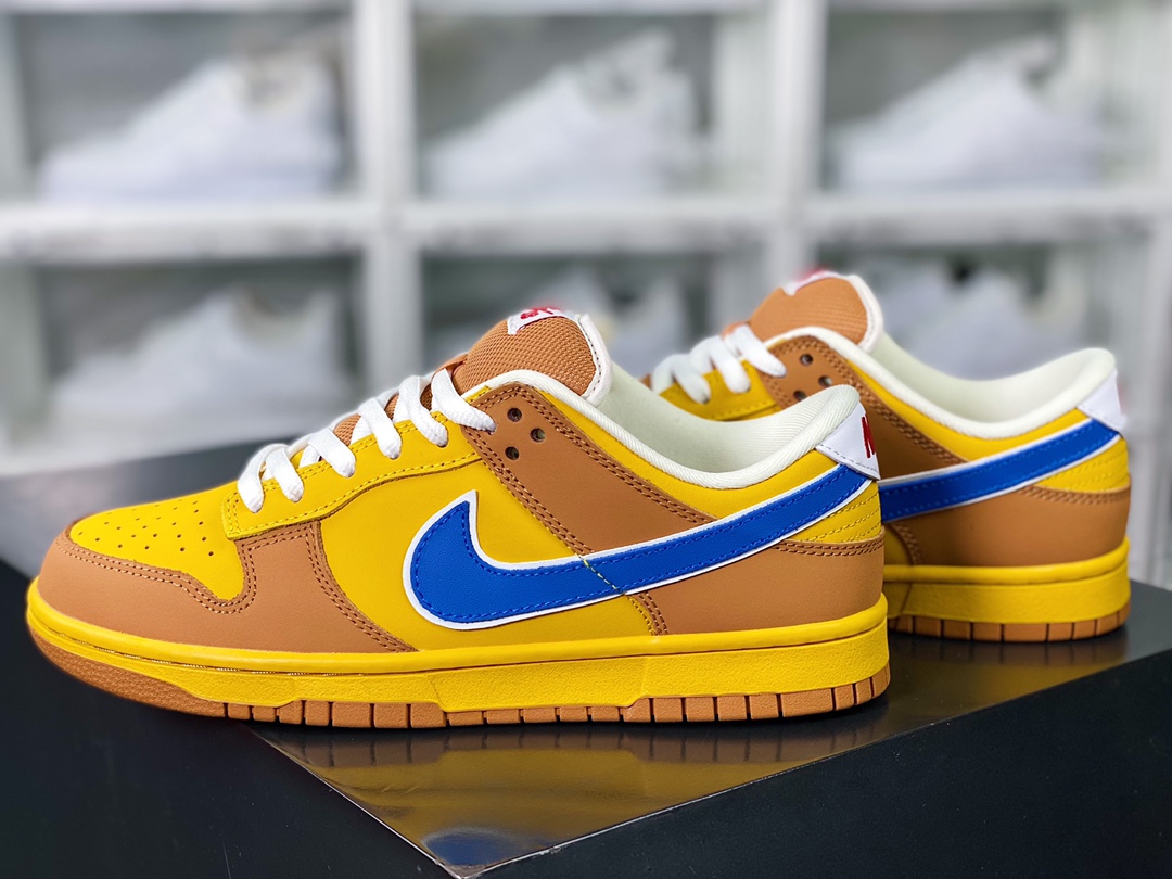 SB Dunk Low ”Newcastle Brown Ale” Dunk Series Low-top Sneakers ”Castle Beer Gold Box” 313170-741