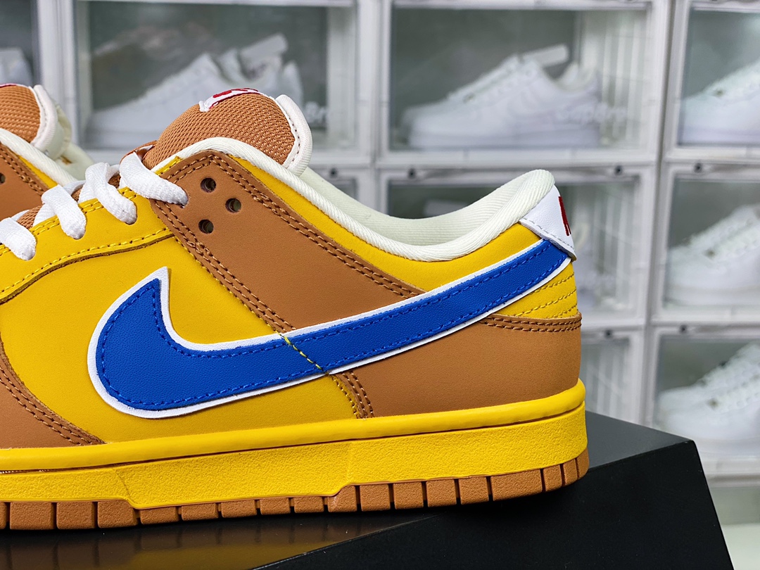 SB Dunk Low ”Newcastle Brown Ale” Dunk Series Low-top Sneakers ”Castle Beer Gold Box” 313170-741