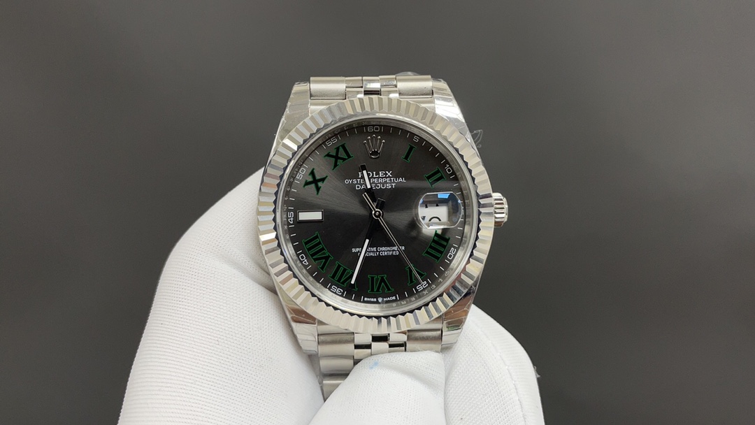 NO:384857,Today's recommendation Green Bag Log 41mm Top Replica, Shipping Real Shot,19860909今日推荐 绿箩日志 41mm 顶级复刻 出货实拍,,Watch