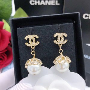 Chanel Wholesale Jewelry Earring Set With Diamonds Fashion