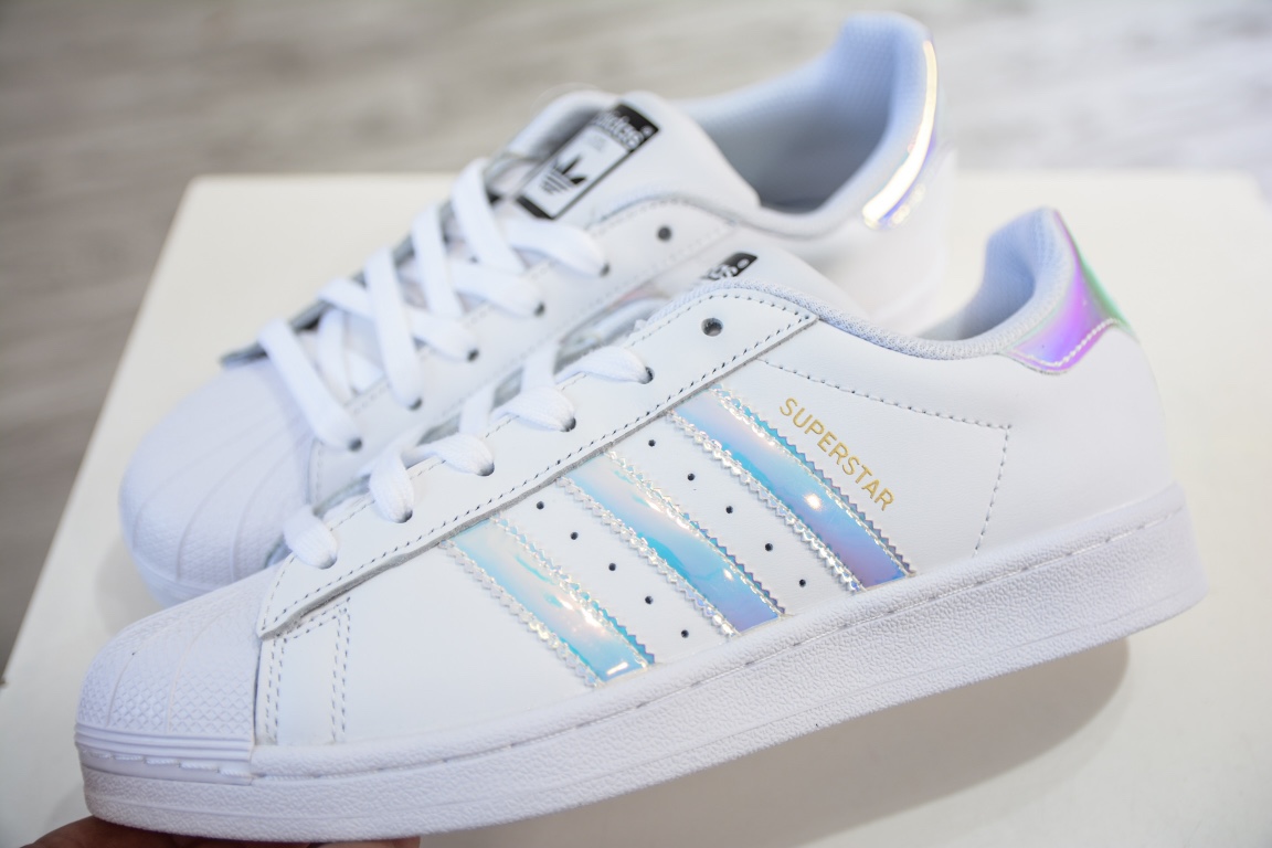 E Adidas Superstar Shell Head Laser Super Bowl AQ6278