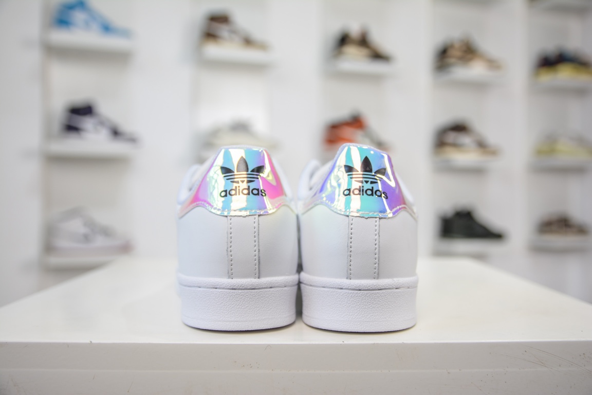 E Adidas Superstar Shell Head Laser Super Bowl AQ6278