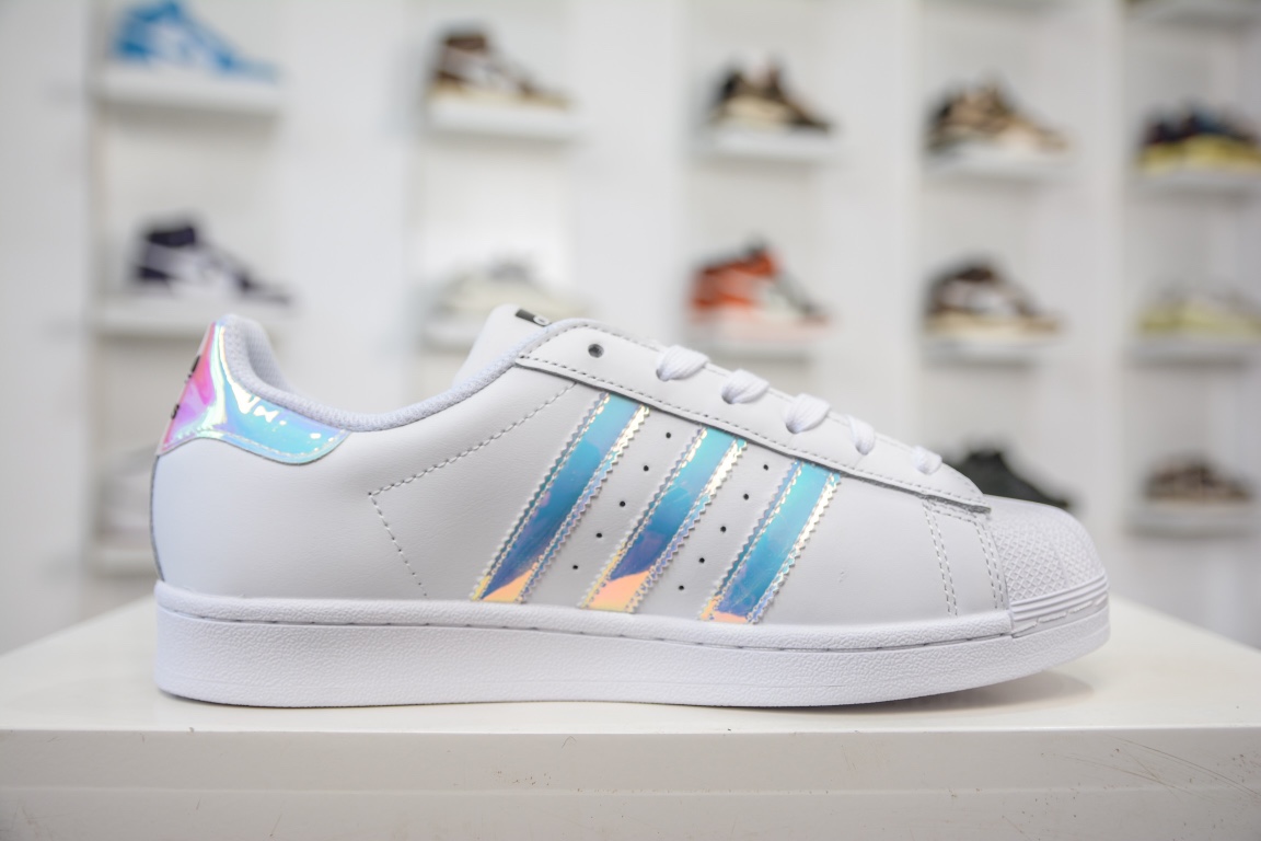 E Adidas Superstar Shell Head Laser Super Bowl AQ6278