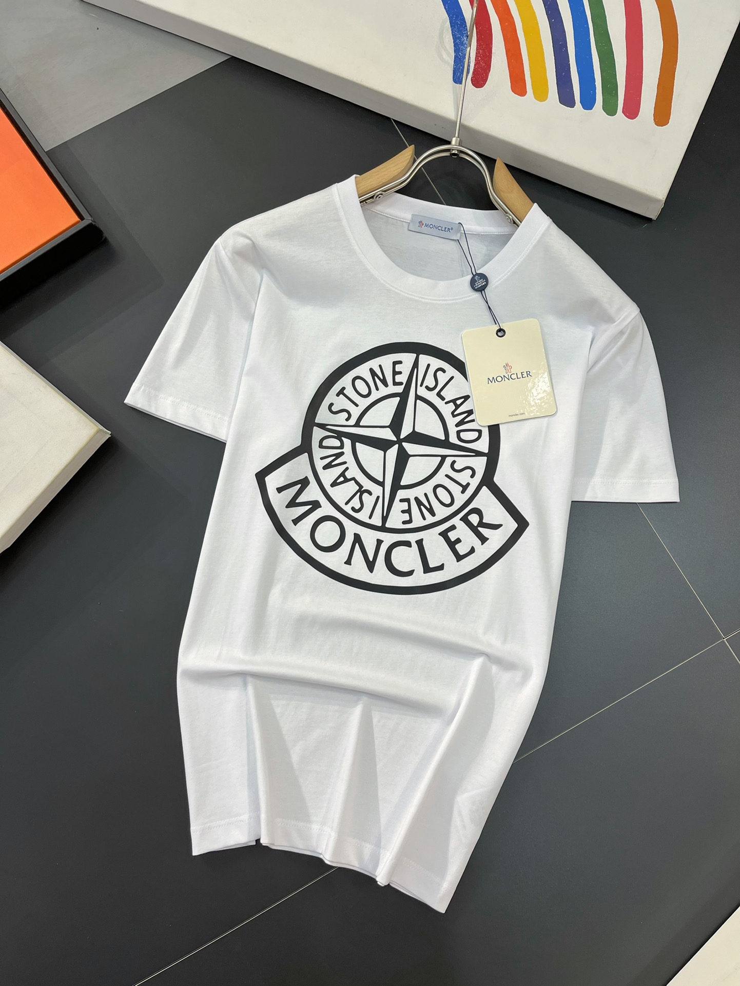 MONX石头*23SS最新情侣印花经