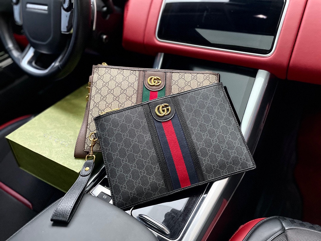 Gucci Torby Sprzęgła Torby typu crossbody i na ramię Torby kurierskie Beżowy Brązowy Unisex Płótno