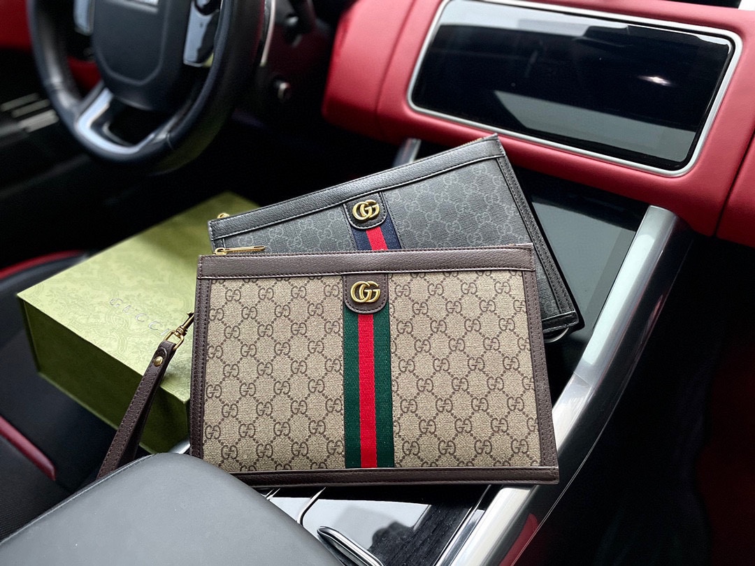 Gucci Torby Sprzęgła Torby typu crossbody i na ramię Torby kurierskie Beżowy Brązowy Unisex Płótno