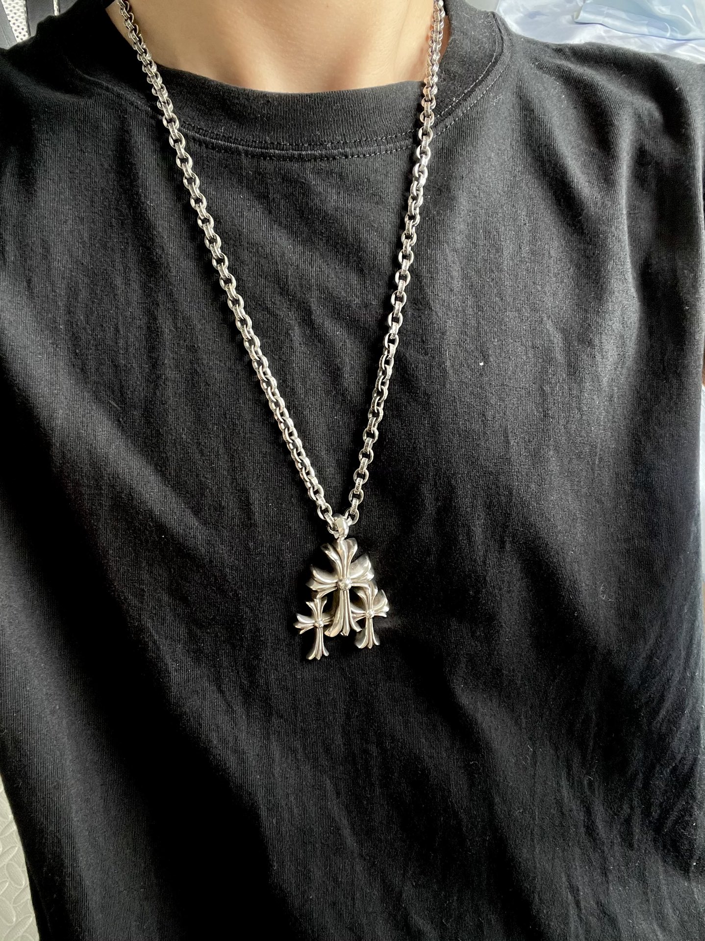 Chrome Hearts 克罗心 组合十字架 项链