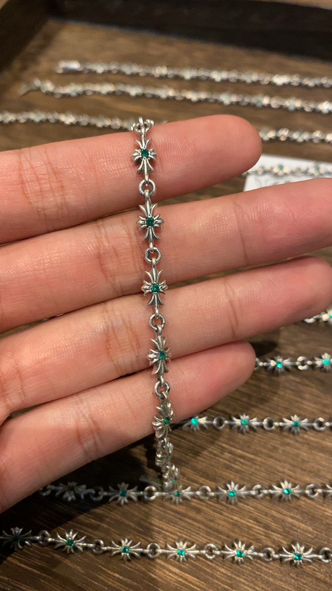 Bracelets and bangles, 925 silver with diamond customization
