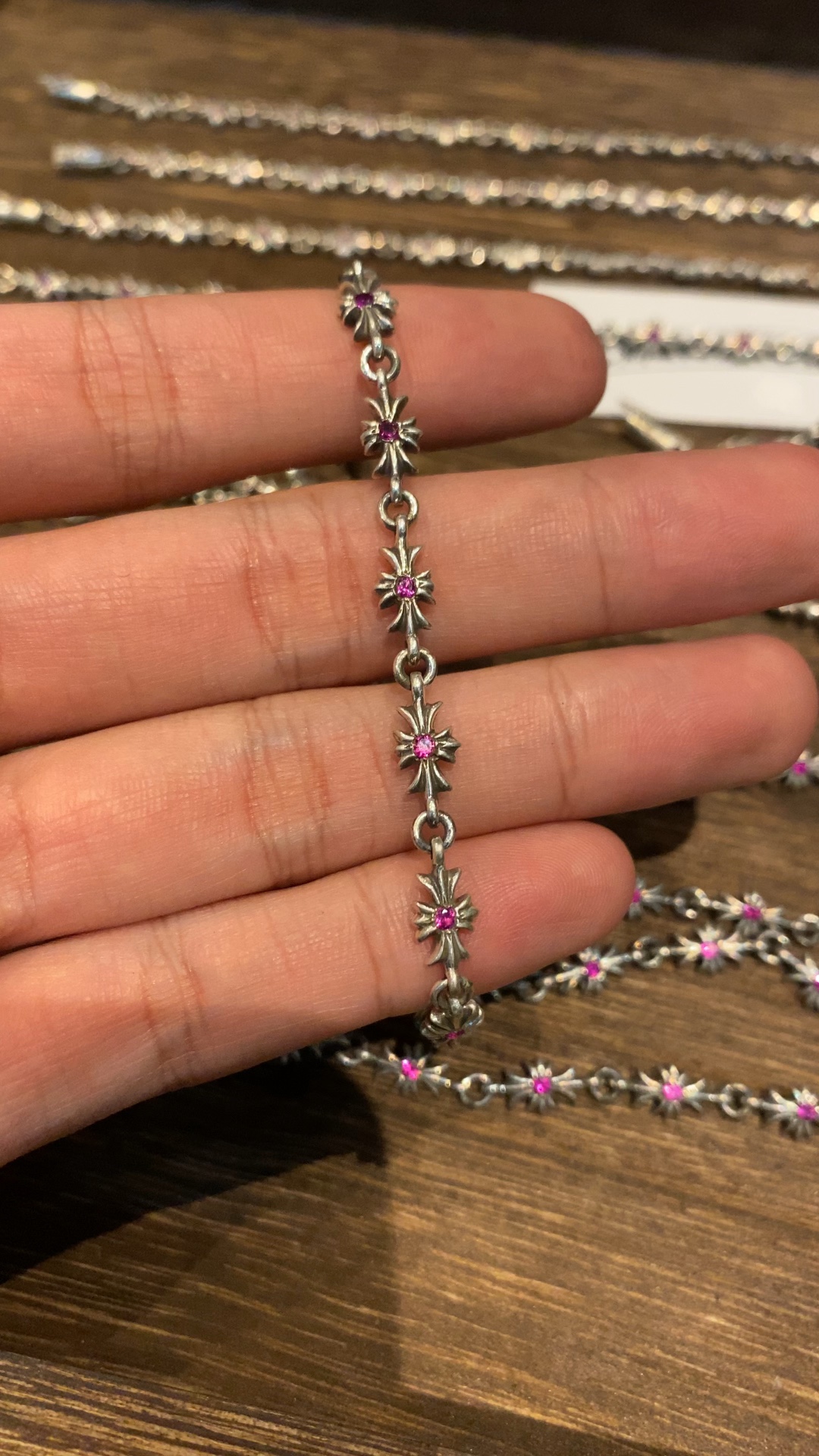 Bracelets and bangles, 925 silver with diamond customization