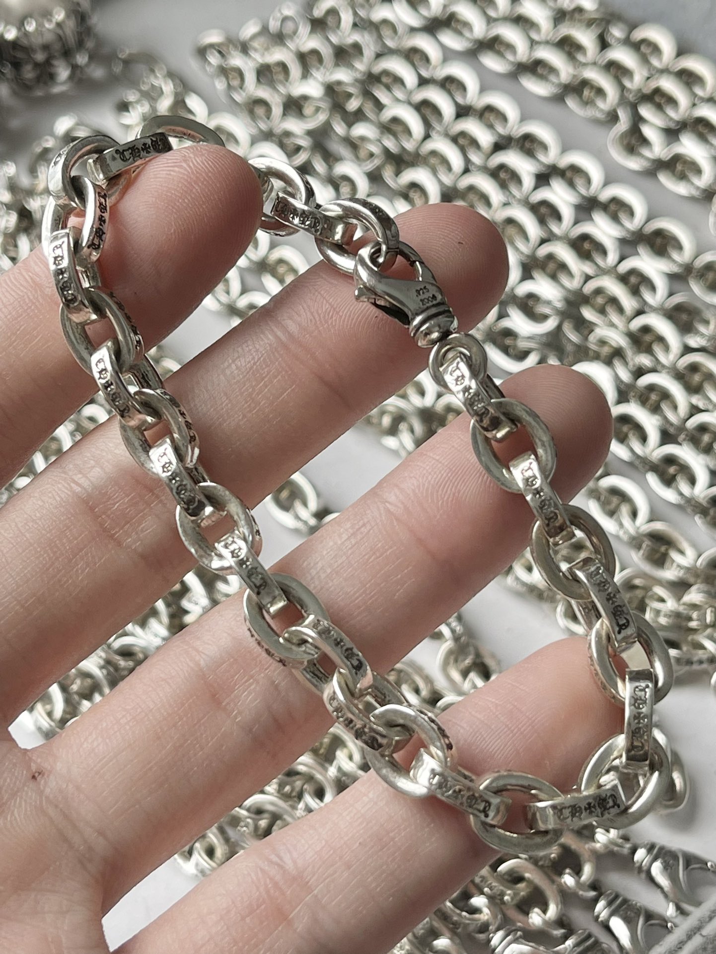 Chrome Hearts 克罗心 粗版字母手链