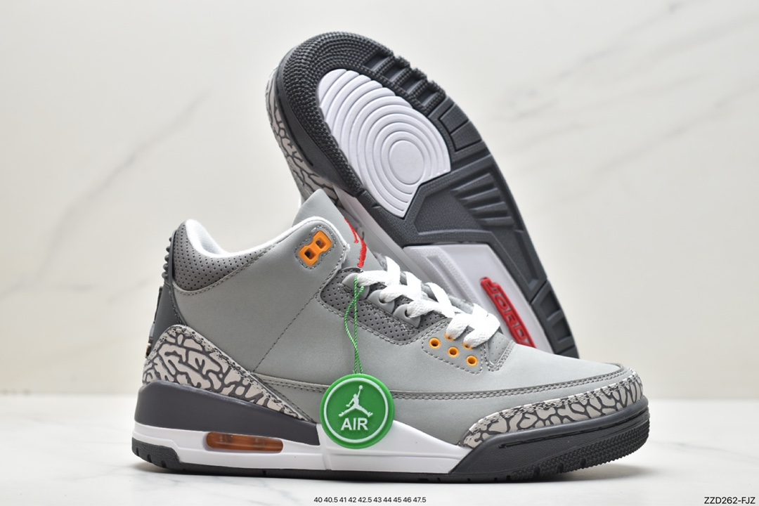 Nike Air Jordan 3 Retro ”Desert Cement” Michael Jordan AJ3 mid-top basketball shoes CT8532-012