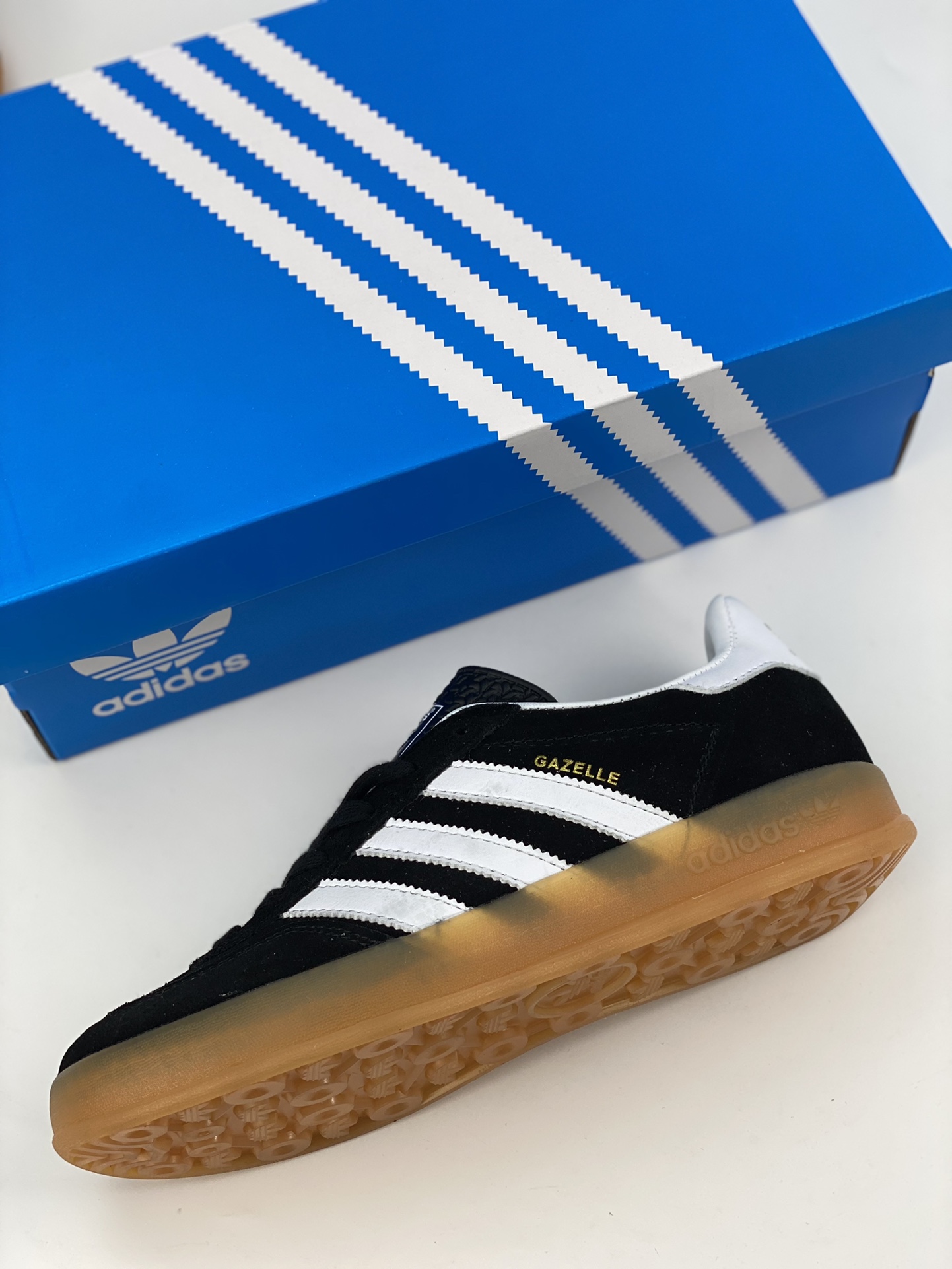 adidas Originals Gazelle 85 clover casual non-slip wear-resistant low-top sneakers H06259