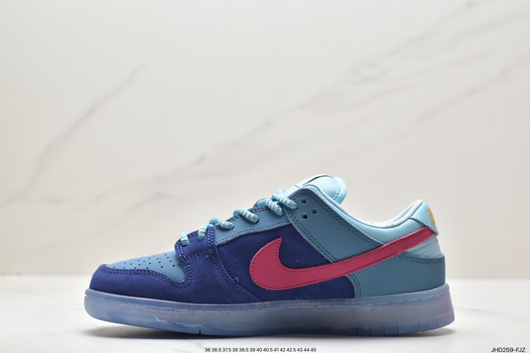 Run The Jewels x Nike Dunk SB Low 蓝毛怪 DO9404-400