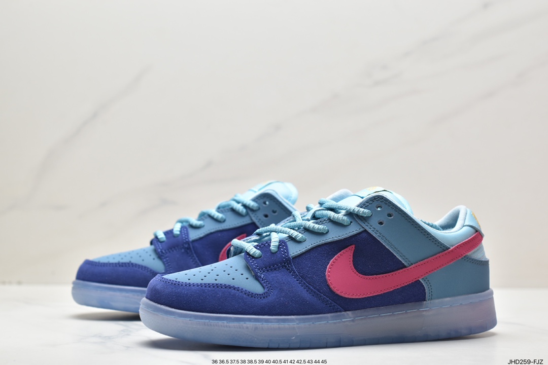 Run The Jewels x Nike Dunk SB Low 蓝毛怪 DO9404-400