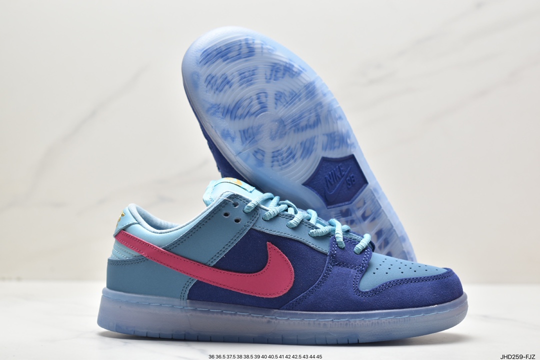 Run The Jewels x Nike Dunk SB Low 蓝毛怪 DO9404-400