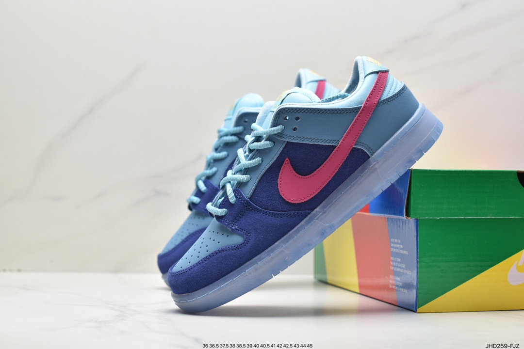 Run The Jewels x Nike Dunk SB Low 蓝毛怪 DO9404-400