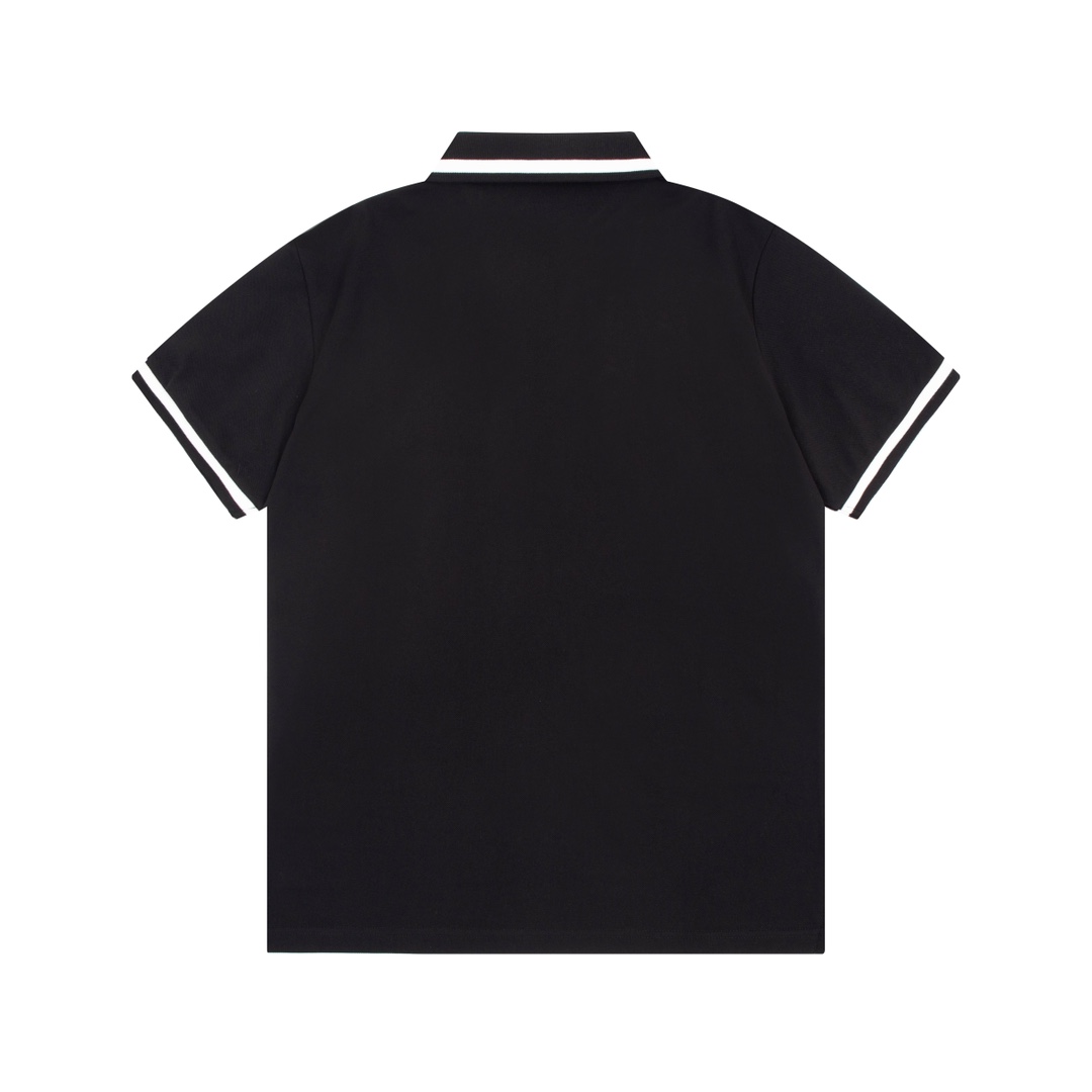 FENDI 1980s Inspired Upgrade: Black Polo-CLO for Men and Women - 图片 9