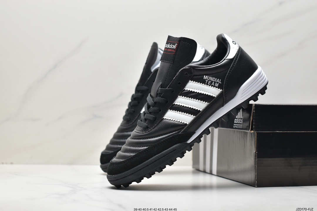 SHUKYU x E-WAX x Adidas Handball Spezial ”Black” Handball Shoes ”Leather Black and White” 019228