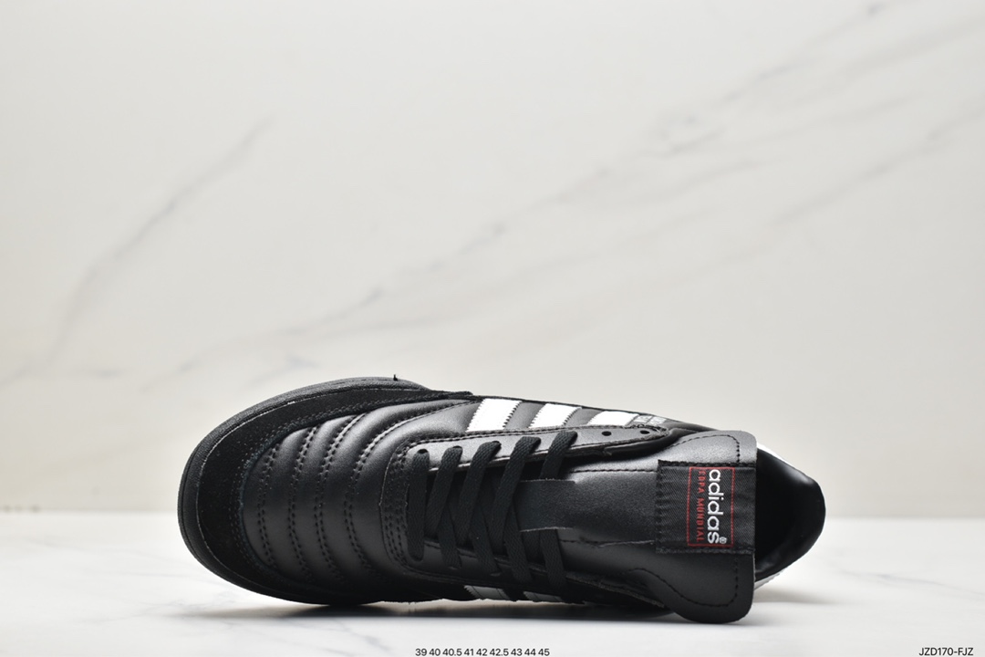 SHUKYU x E-WAX x Adidas Handball Spezial ”Black” Handball Shoes ”Leather Black and White” 019228