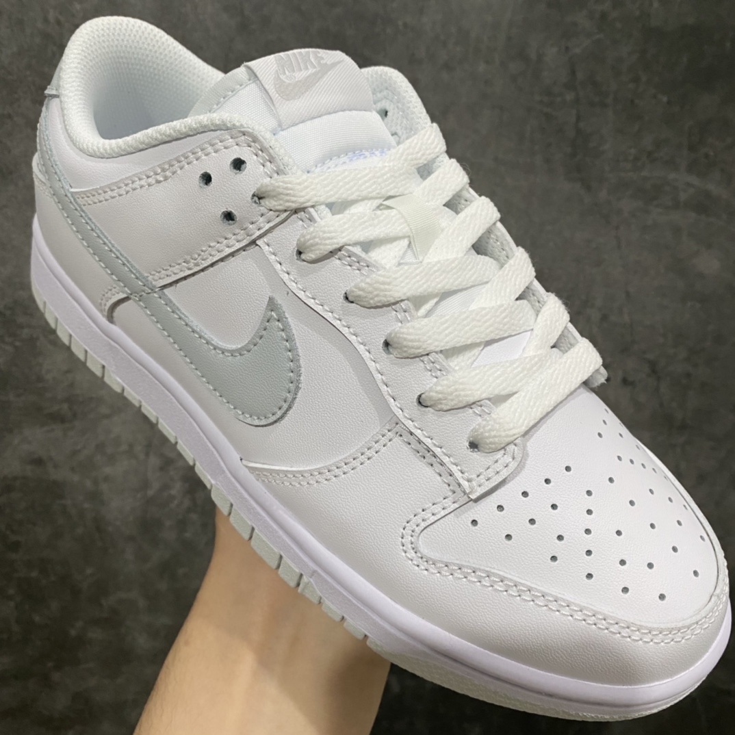 Nike Dunk Low White Light Gray Women's DH9765-102