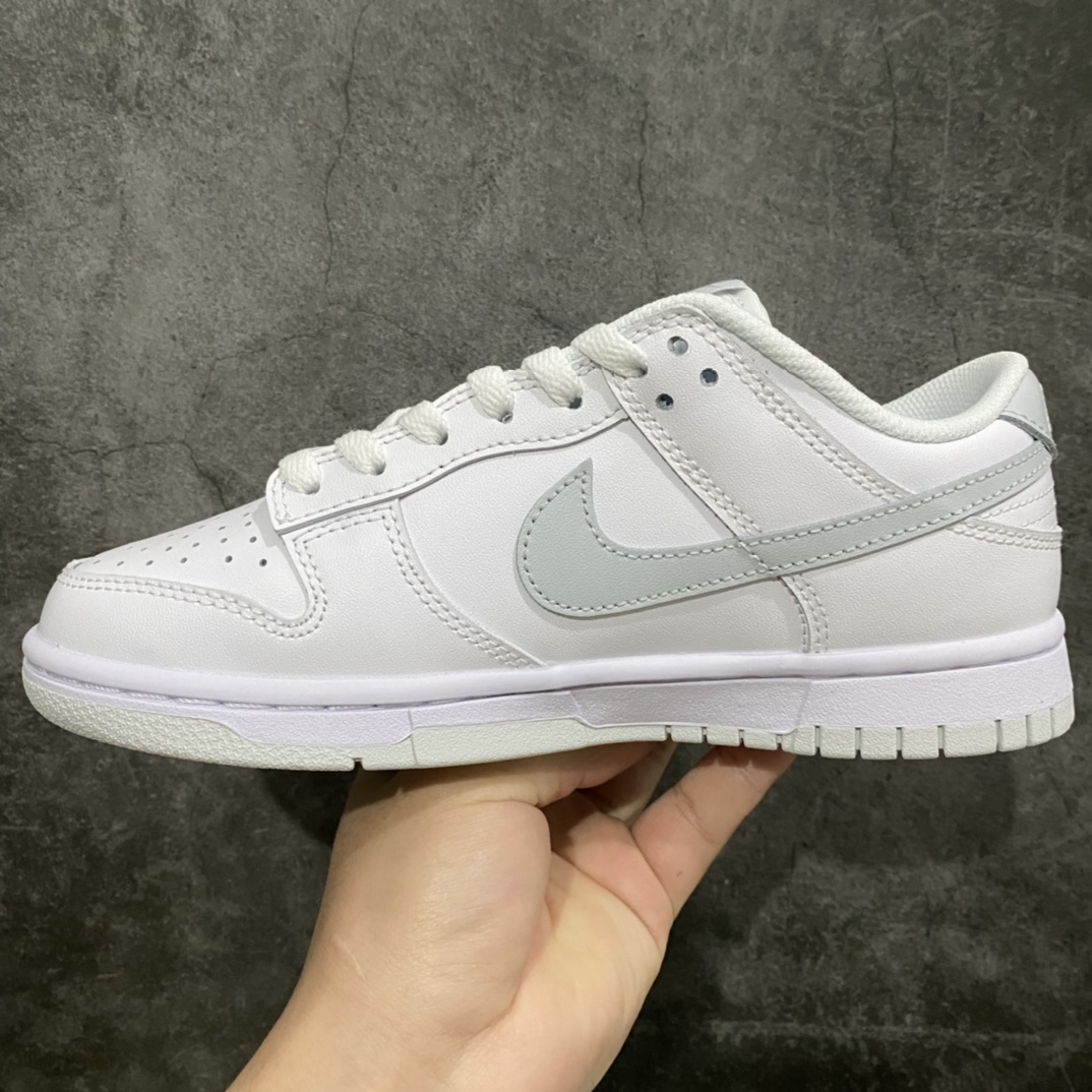 Nike Dunk Low White Light Gray Women's DH9765-102