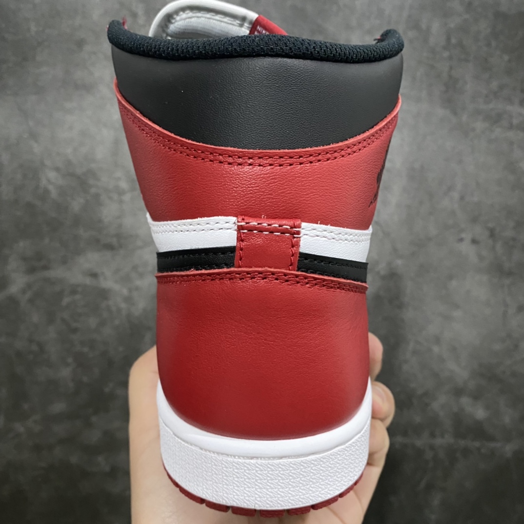 Dongguan DG version Air Jordan 1 Retro Chicago AJ1 Chicago white and red men's 555088-101