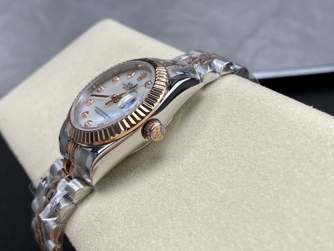 SK Factory 労力士Rolex 日志型31mm 女款 自動巻き腕時計