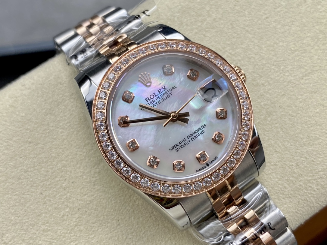 SK Factory 女款 劳力士Rolex 日志型31mm 自動機械腕時計