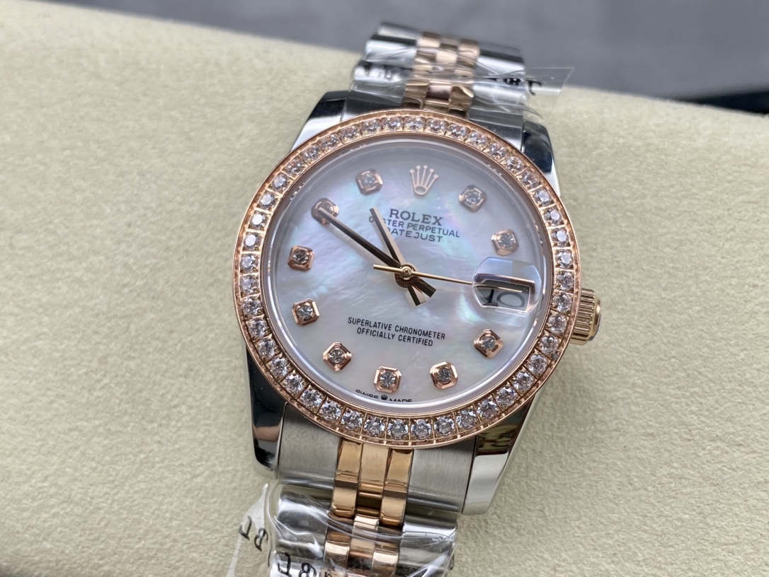 SK Factory 女款 劳力士Rolex 日志型31mm 自動機械腕時計